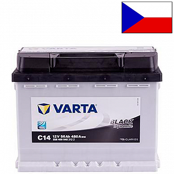   VARTA BLACK dynamic 6--56Ah R+ 480 EN 242175190 (556 400 048)